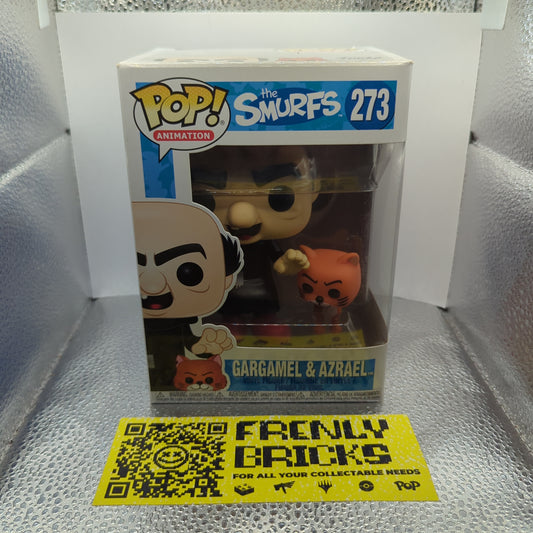 FUNKO POP VINYL ANIMATION THE SMURFS #273 GARGAMEL & AZRAEL FRENLY BRICKS - Open 7 Days