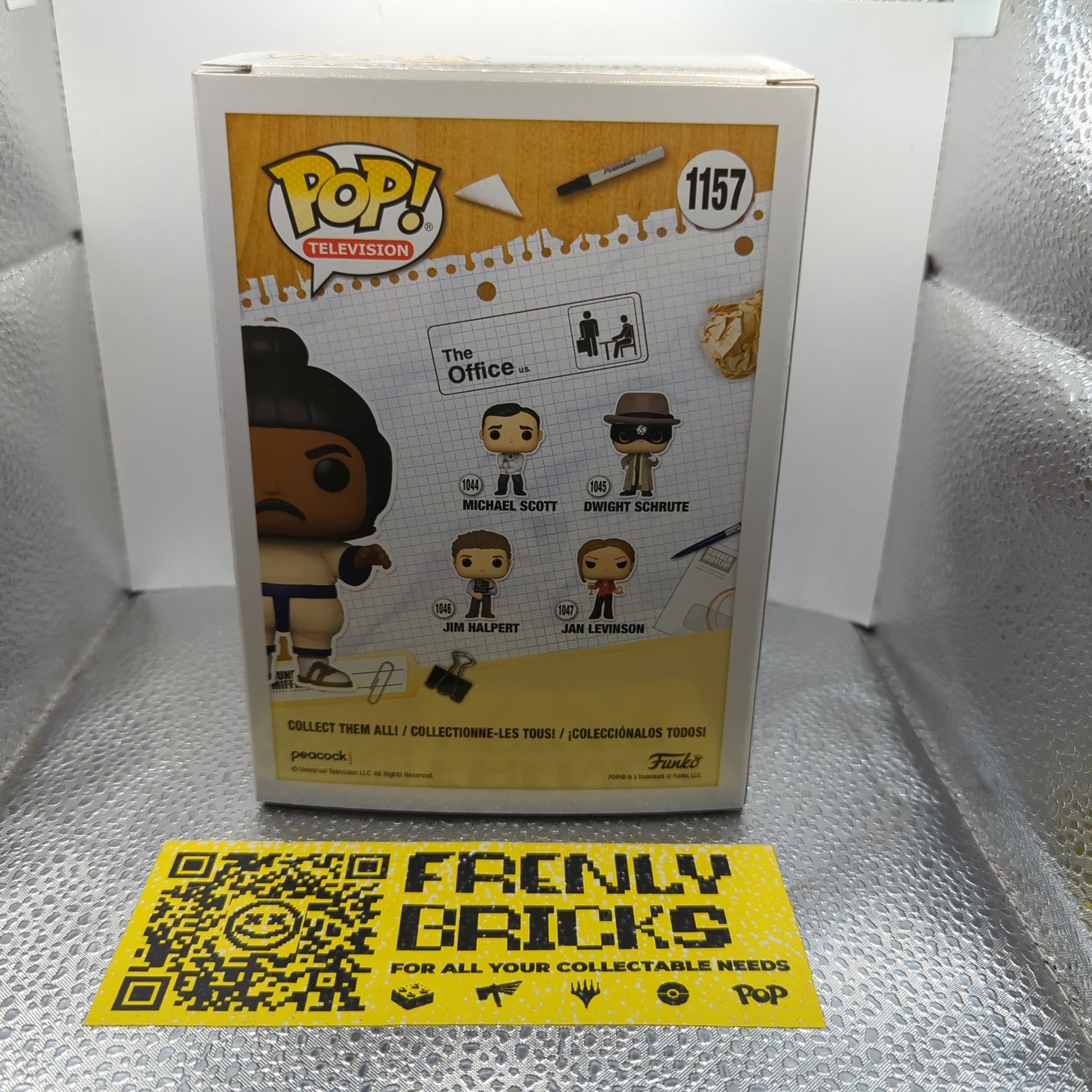 Funko Pop! Television The Office #1157 Stanley Hudson Sumo Suit Vinyl FRENLY BRICKS - Open 7 Days