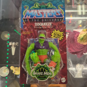 Masters of the Universe Origins Retro SSSqueeze Action Figure on card FRENLY BRICKS - Open 7 Days