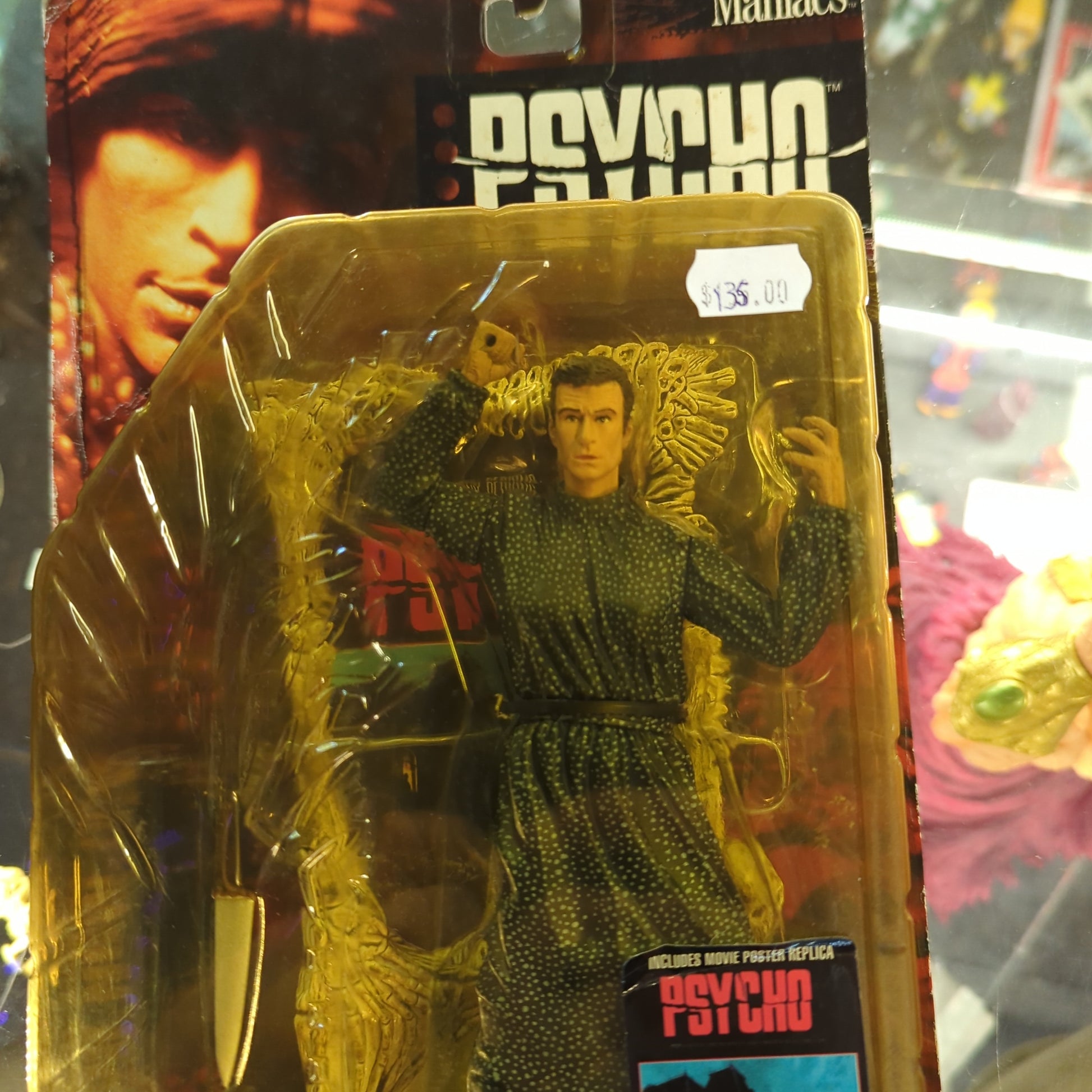 Movie Maniacs Series 2 Norman Bates in Psycho Figure 1999 McFarlane Toys NRFB FRENLY BRICKS - Open 7 Days