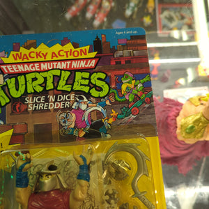 1990 Playmates TMNT Teenage Mutant Ninja Turtles Slice 'N Dice Shredder FRENLY BRICKS - Open 7 Days