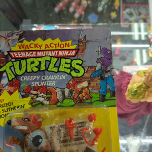 1990 Playmates TMNT Teenage Mutant Ninja Turtles Creepy Crawlin Splinter Unpunch FRENLY BRICKS - Open 7 Days