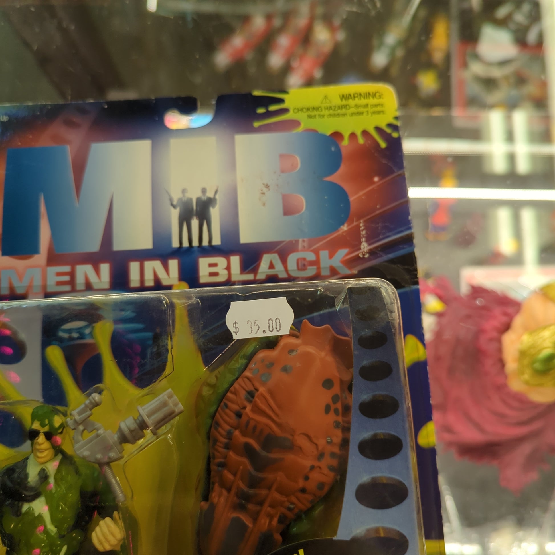 Vintage MEN IN BLACK Slime Fightin' Kay Action Figure (Galoob, 1997) - MINT FRENLY BRICKS - Open 7 Days