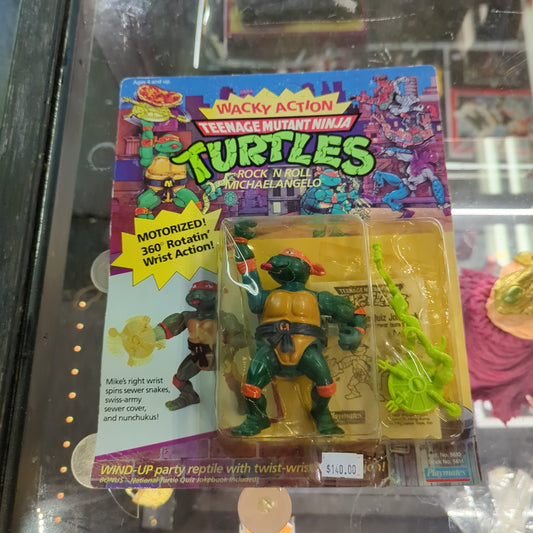 Teenage Mutant Ninja Turtles Wacky Action Rock N Roll Michaelangelo TMNT NEW FRENLY BRICKS - Open 7 Days