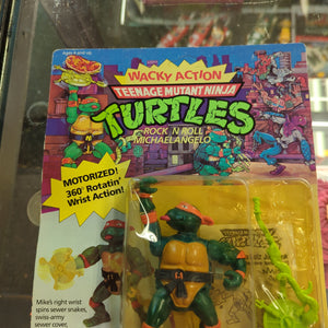 Teenage Mutant Ninja Turtles Wacky Action Rock N Roll Michaelangelo TMNT NEW FRENLY BRICKS - Open 7 Days