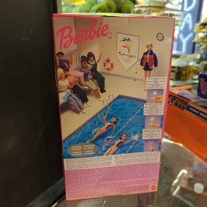 Vintage MATTEL 1999 BARBIE SYDNEY OLYMPICS SWIMMING CHAMPION #25834 NIB FRENLY BRICKS - Open 7 Days