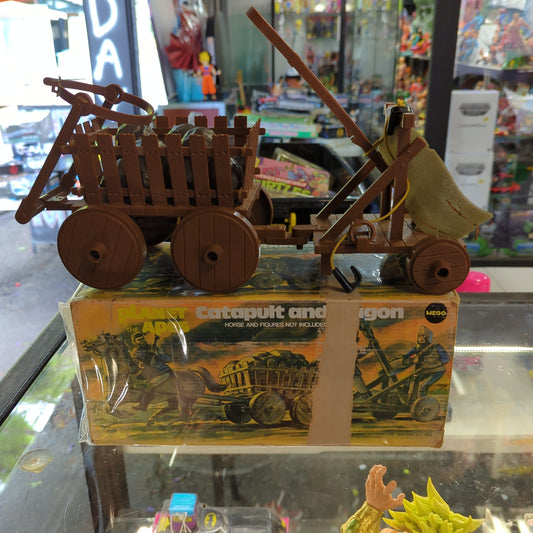 Mego Vintage Planet of the Apes Catapult & Wagon Vehicle Complete w/ Box FRENLY BRICKS - Open 7 Days