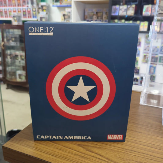 Mezco One:12 Collective Captain America Marvel Universe Avengers FRENLY BRICKS - Open 7 Days