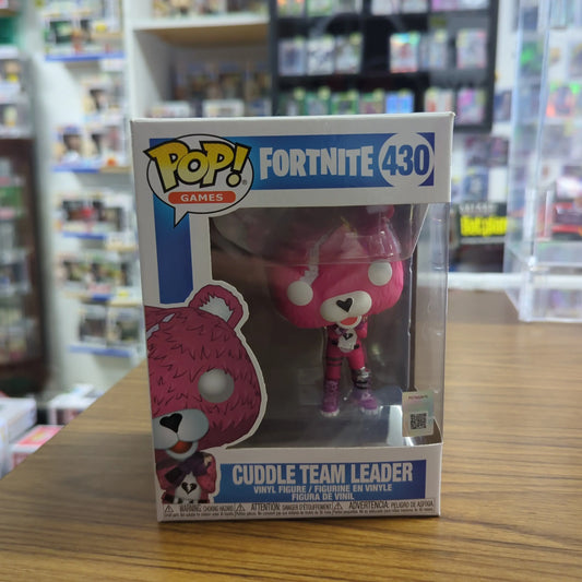 Fortnite Cuddle Team Leader Pop! Vinyl Figure #430 FRENLY BRICKS - Open 7 Days