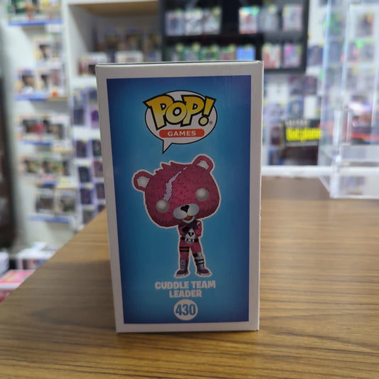 Fortnite Cuddle Team Leader Pop! Vinyl Figure #430 FRENLY BRICKS - Open 7 Days