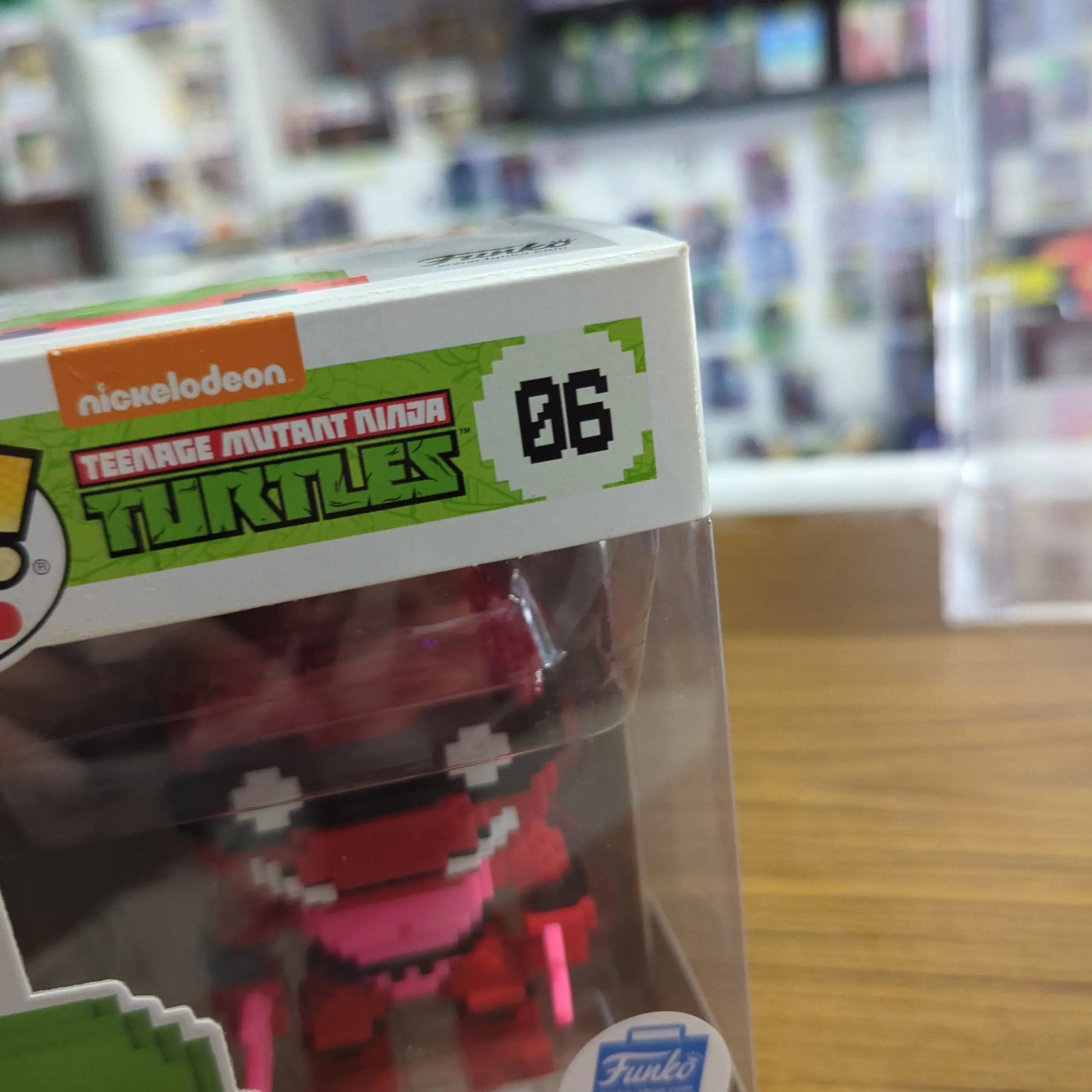 Funko POP! 8-Bit - TMNT - Raphael (Neon Red Funko Ex) #06 FRENLY BRICKS - Open 7 Days