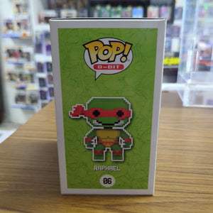 Funko POP! 8-Bit - TMNT - Raphael (Neon Red Funko Ex) #06 FRENLY BRICKS - Open 7 Days