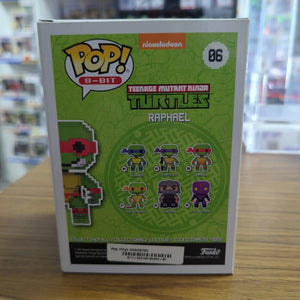 Funko POP! 8-Bit - TMNT - Raphael (Neon Red Funko Ex) #06 FRENLY BRICKS - Open 7 Days