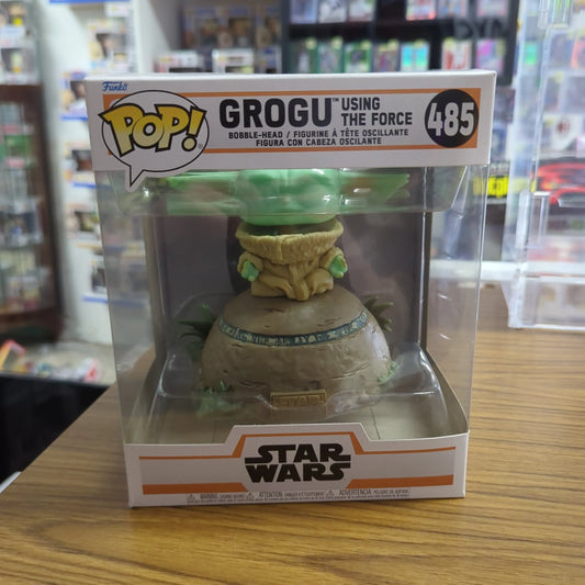 Funko Pop! Vinyl Star Wars Grogu Using The Force (485) FRENLY BRICKS - Open 7 Days