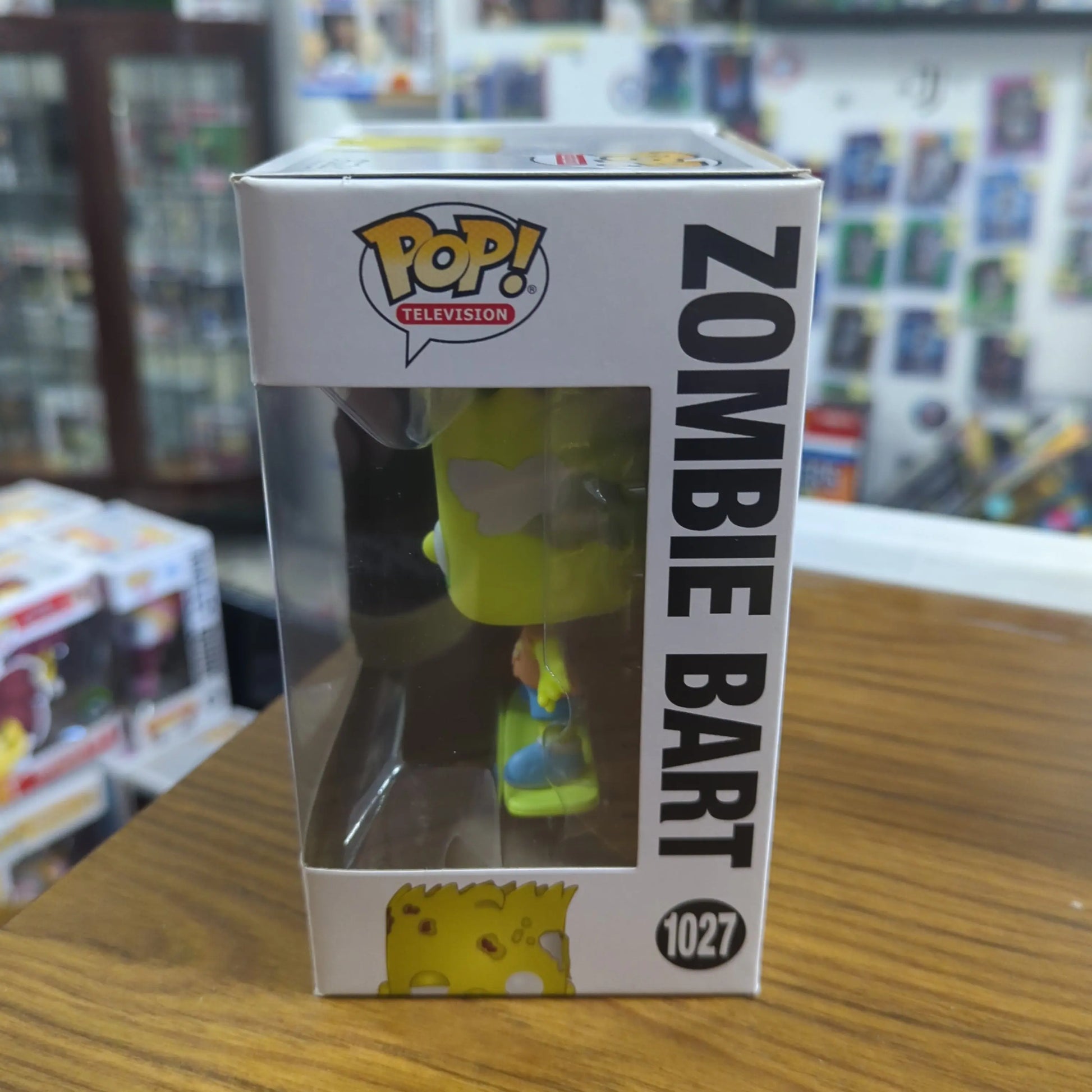 Zombie Bart 1027 ~ The Simpsons ~ Funko Pop Vinyl FRENLY BRICKS - Open 7 Days