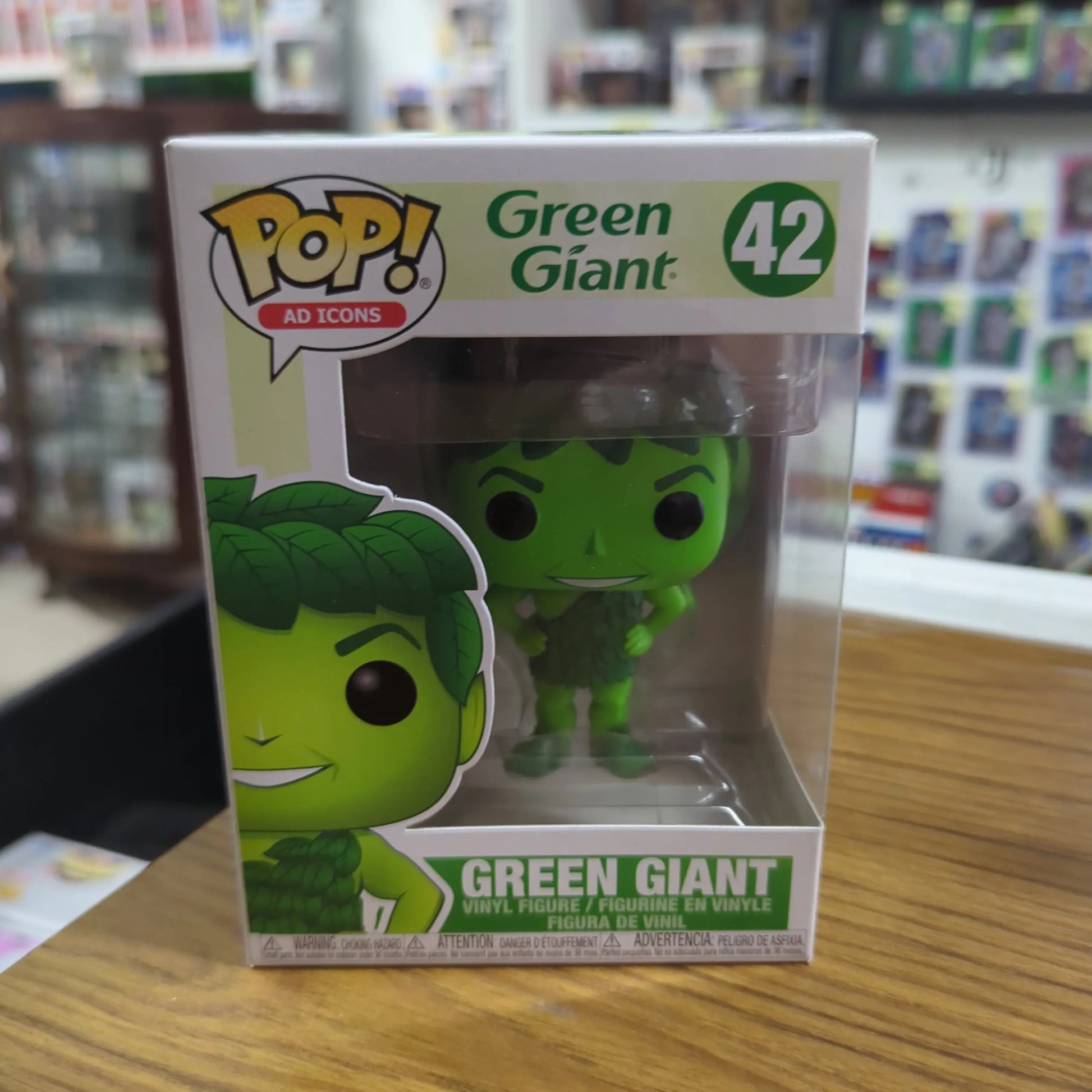 Ad Icons Funko Pop - Green Giant - No. 42 FRENLY BRICKS - Open 7 Days