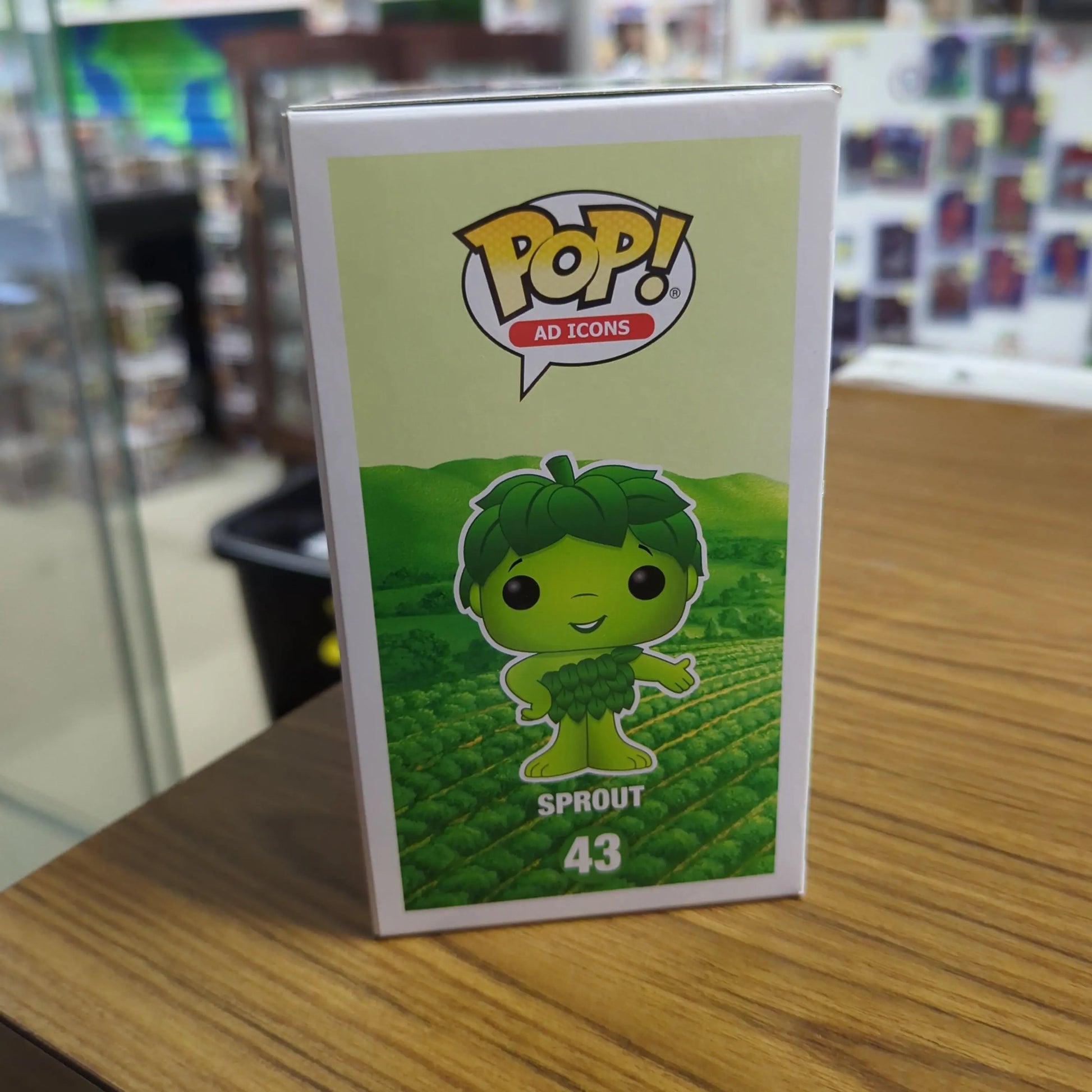 Ad Icons - Sprout Pop! Vinyl Funko pop #43 FRENLY BRICKS - Open 7 Days