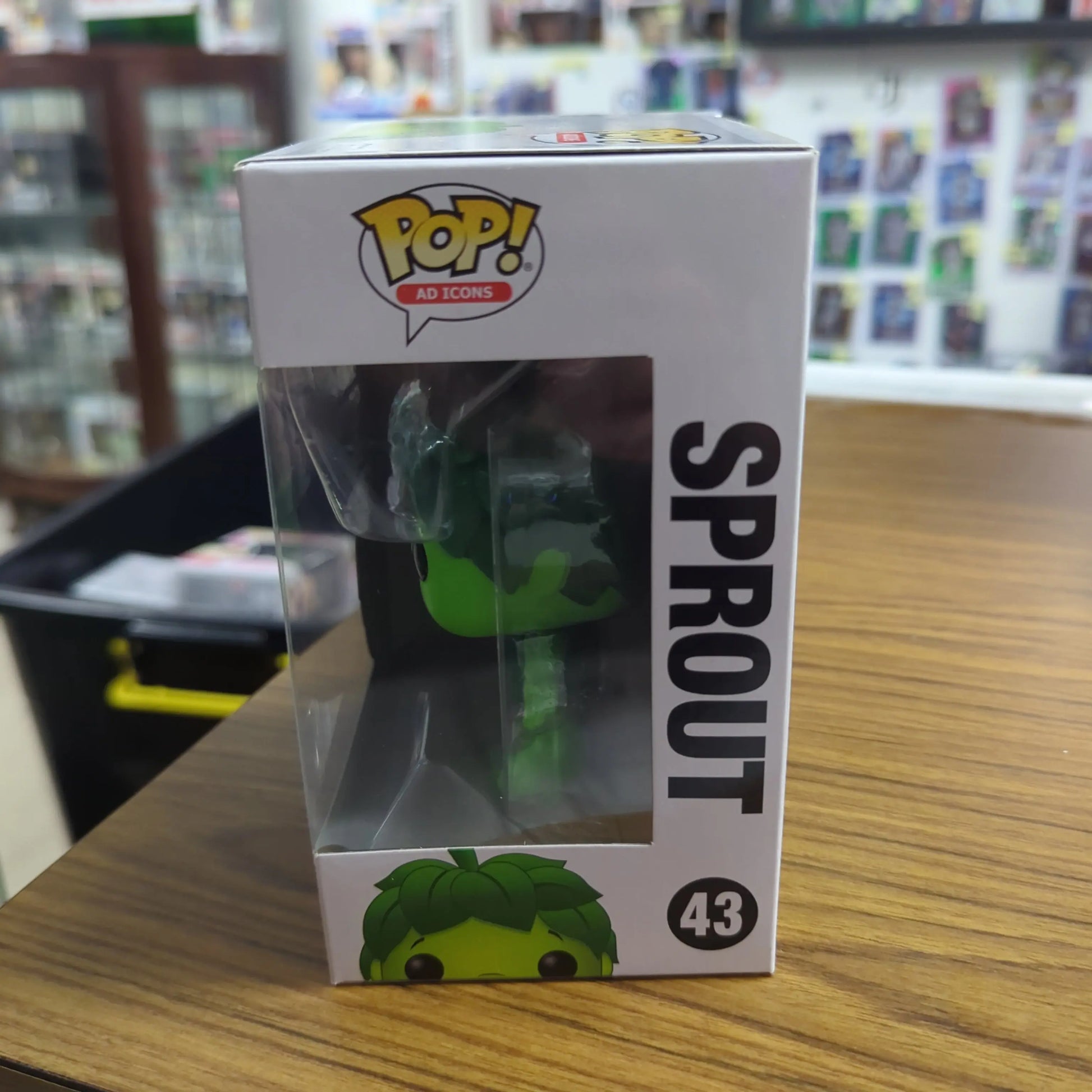 Ad Icons - Sprout Pop! Vinyl Funko pop #43 FRENLY BRICKS - Open 7 Days