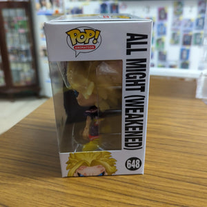 Funko Pop! My Hero Academia - All Might (Weakened) 648 Glows in the Dark Special FRENLY BRICKS - Open 7 Days