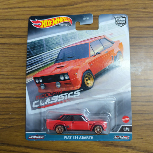 Hot Wheels Premium Modern Classics Fiat 131 Abarth 3/5 FRENLY BRICKS - Open 7 Days