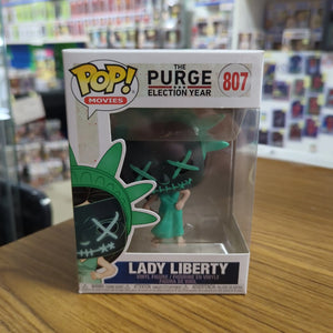 Funko Pop Vinyl - The Purge Election Year - Lady Liberty #807 FRENLY BRICKS - Open 7 Days