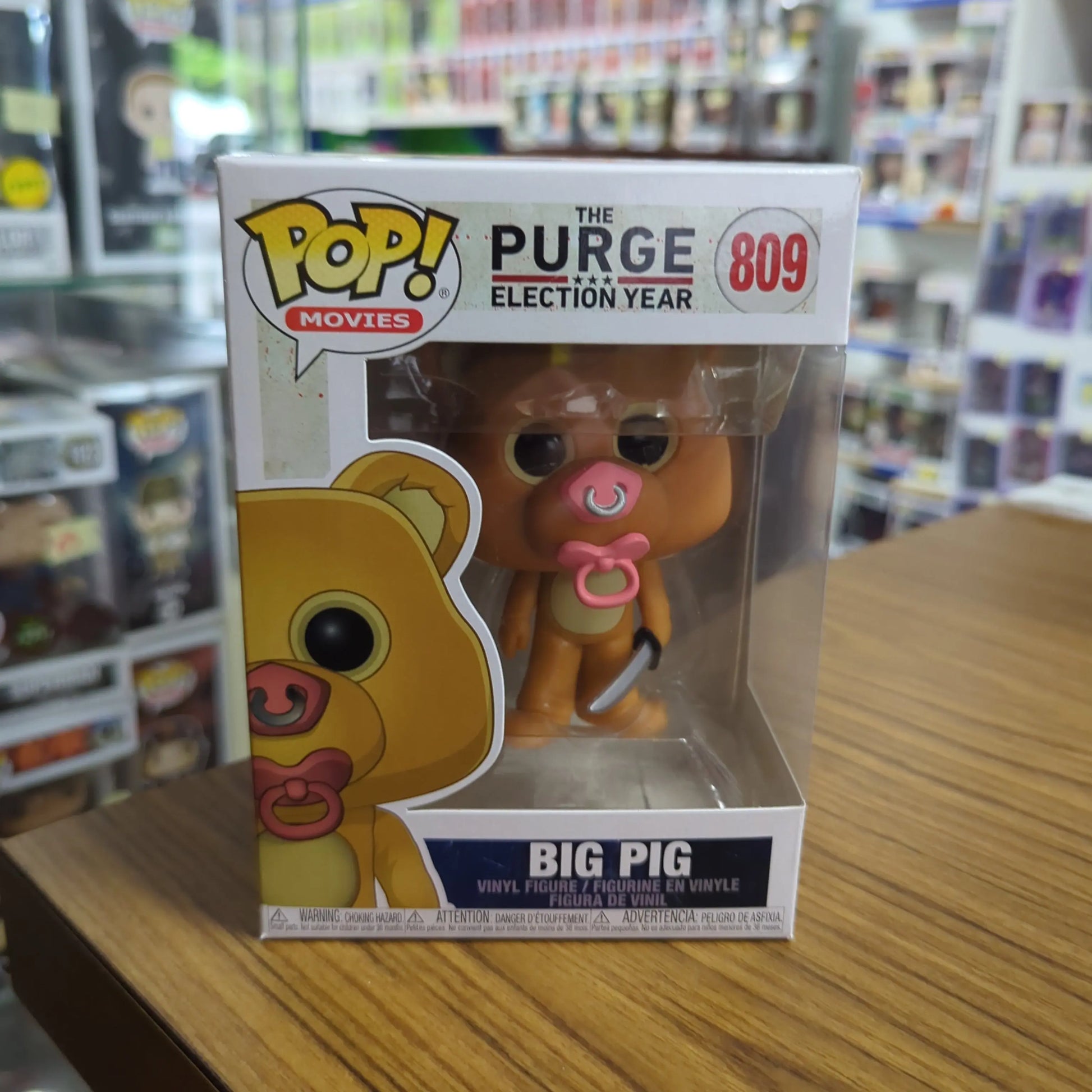 Funko Pop The Purge Election Year Big Pig 809 Vinyl Figure FRENLY BRICKS - Open 7 Days