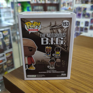 Funko Pop Notorious B.I.G. with Champagne (Platinum) Limited to 5000 Pieces #153 FRENLY BRICKS - Open 7 Days