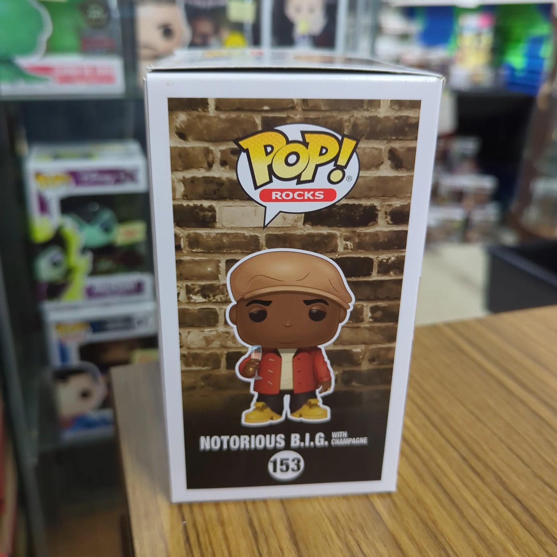 The Notorious B.I.G. / BIG / Biggie #153 Hip Hop Funko Pop Vinyl Figure FRENLY BRICKS - Open 7 Days