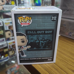 Fall Out Boy Pete Wentz in Sweater Exclusive Pop! Vinyl Figure #212 FRENLY BRICKS - Open 7 Days