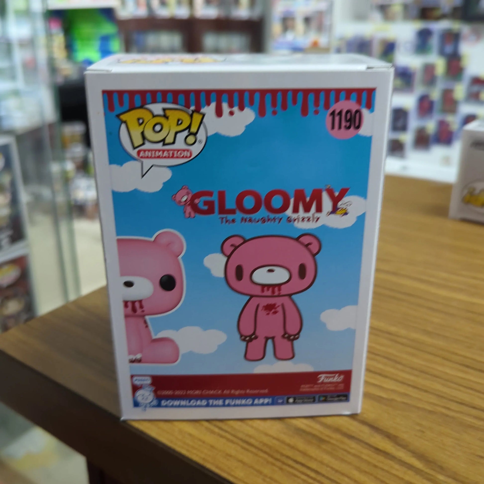 Funko POP! Animation Vinyl Figure Gloomy Bear #1190 - Flocked Black Chase FRENLY BRICKS - Open 7 Days