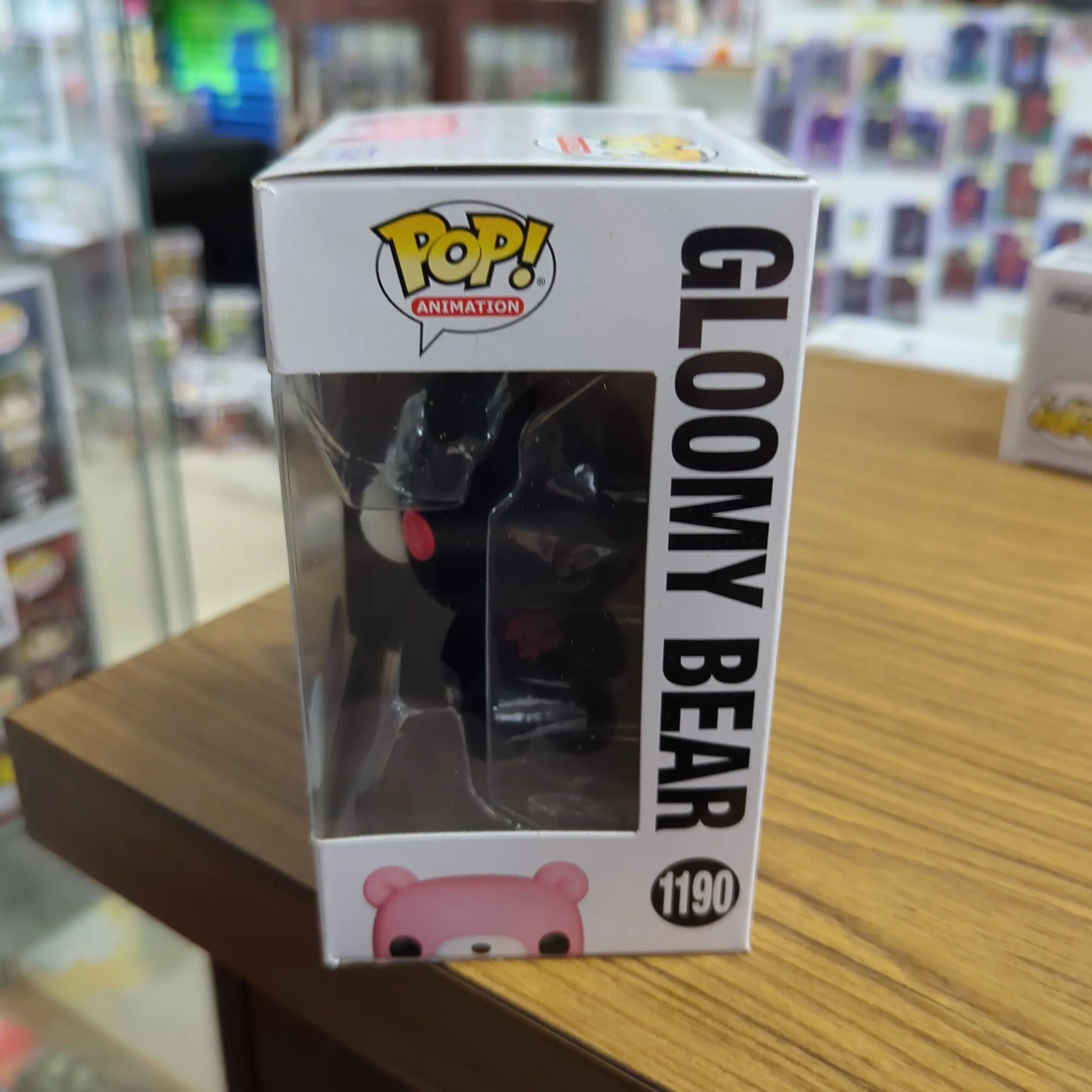 Funko POP! Animation Vinyl Figure Gloomy Bear #1190 - Flocked Black Chase FRENLY BRICKS - Open 7 Days