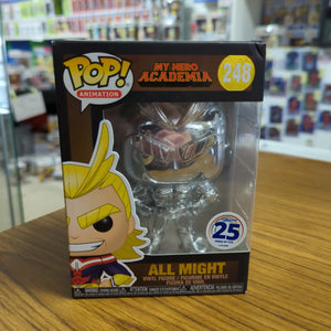 Funko Pop! Vinyl: My Hero Academia - All Might (Silver Chrome) 248 FRENLY BRICKS - Open 7 Days