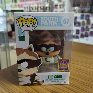 Funko Pop Vinyl - South Park #07 The Coon - 2017 Summer Convention Exclusive FRENLY BRICKS - Open 7 Days