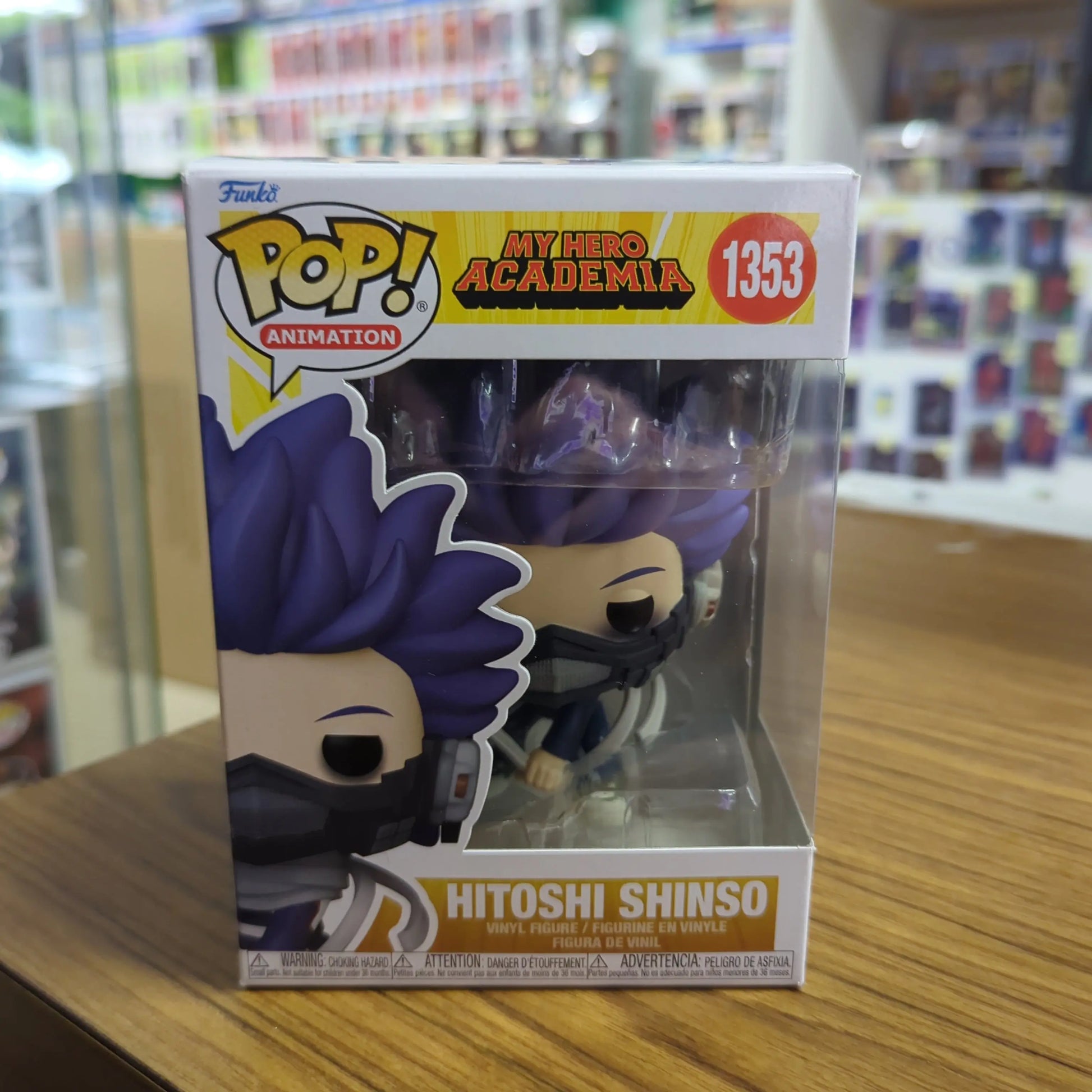 My Hero Academia: Season 5 - Hitoshi Shinso Pop! Vinyl Figure 1353 FRENLY BRICKS - Open 7 Days