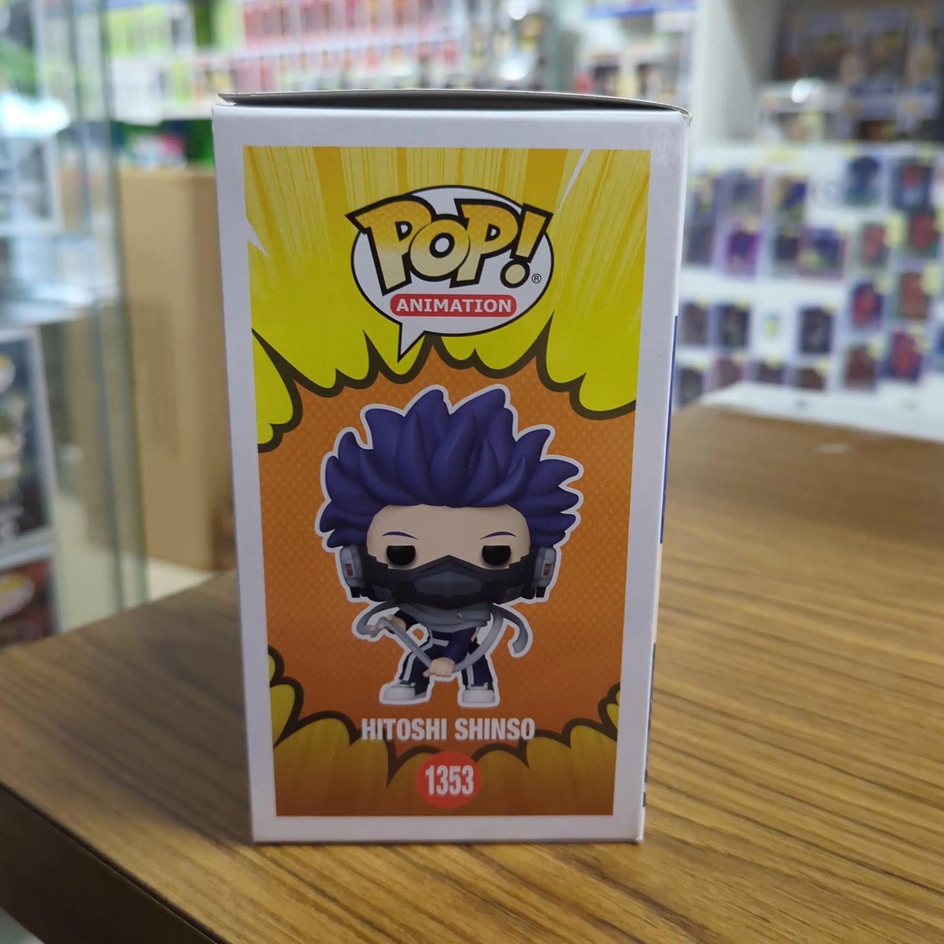 My Hero Academia: Season 5 - Hitoshi Shinso Pop! Vinyl Figure 1353 FRENLY BRICKS - Open 7 Days