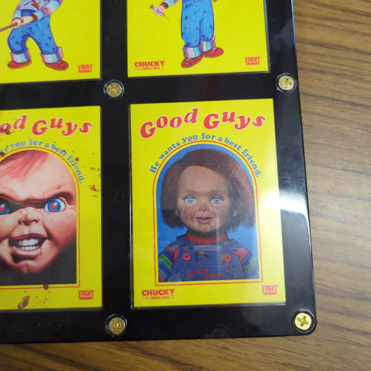 CHUCKY Fright Rags - Good Guys Art set HORROR FRENLY BRICKS - Open 7 Days