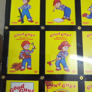 CHUCKY Fright Rags - Good Guys Art set HORROR FRENLY BRICKS - Open 7 Days