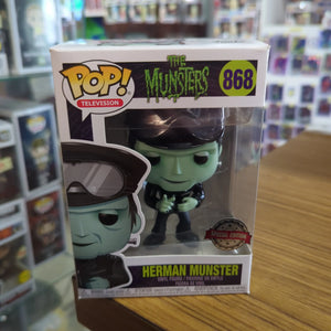 Pop 868 Herman Munster Funko Vinyl Television The Munsters FRENLY BRICKS - Open 7 Days