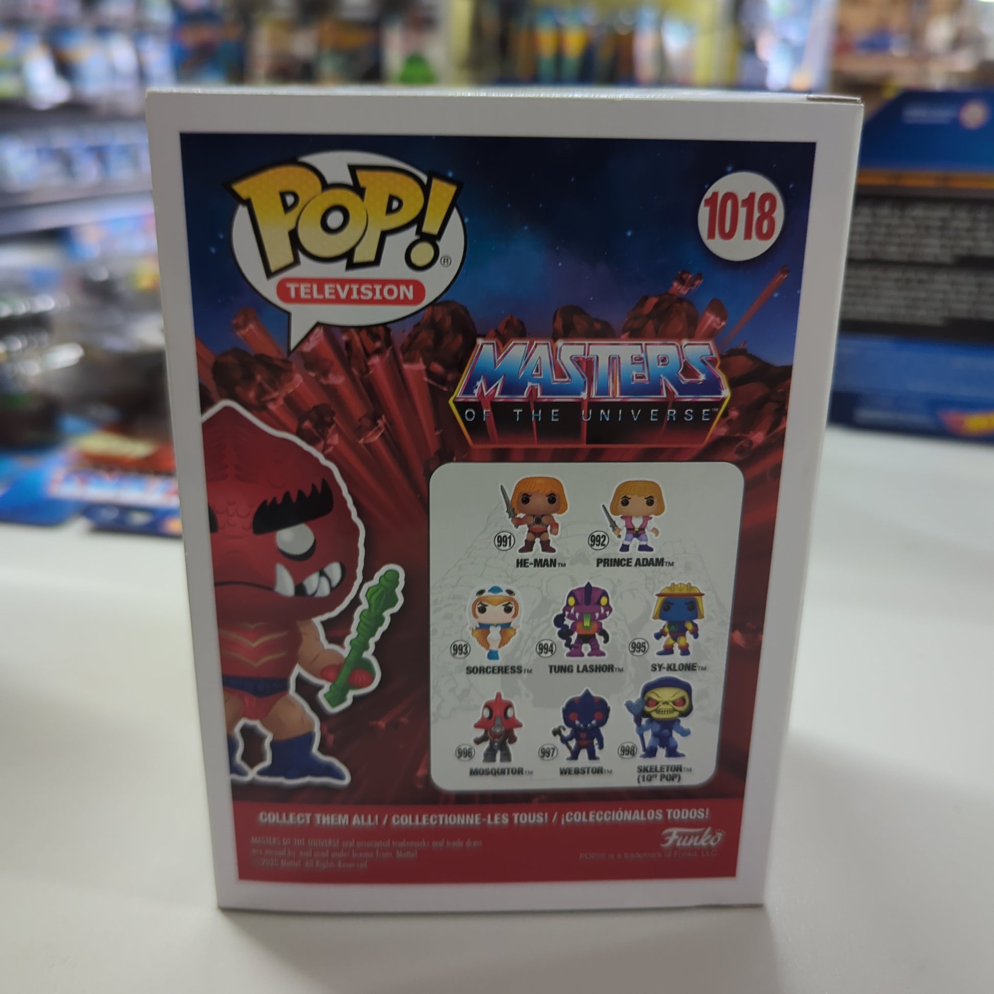 Clawful 1018 ~ Masters of the Universe (MOTU) ~ Funko Pop Vinyl ~ 2020 Summer FRENLY BRICKS - Open 7 Days