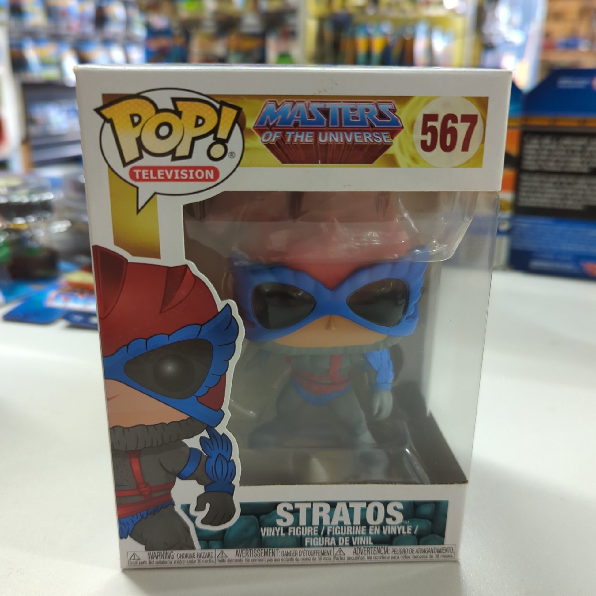 Masters of The Universe Stratos Funko Pop Vinyl 567 FRENLY BRICKS - Open 7 Days