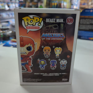 FUNKO POP MASTERS OF THE UNIVERSE BEAST MAN VINYL FIGURE IN BOX #539 FRENLY BRICKS - Open 7 Days