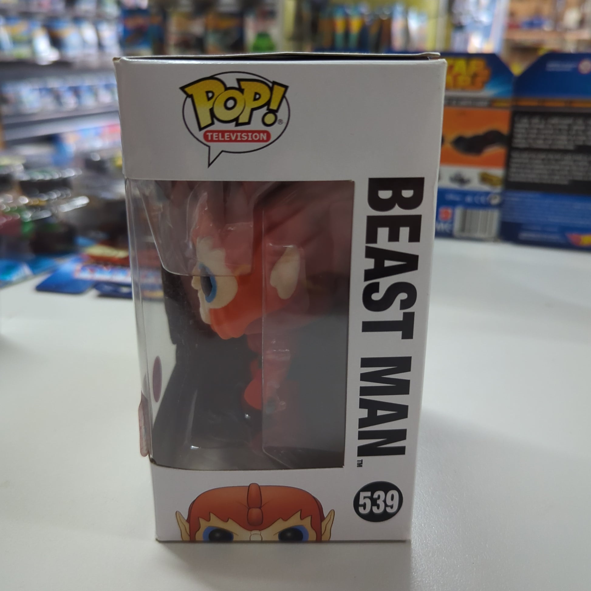 FUNKO POP MASTERS OF THE UNIVERSE BEAST MAN VINYL FIGURE IN BOX #539 FRENLY BRICKS - Open 7 Days