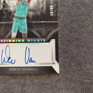 2022-23 Panini Noir Reigning Nights Signatures /99 Devin Vassell #RNS-DVS Auto FRENLY BRICKS - Open 7 Days