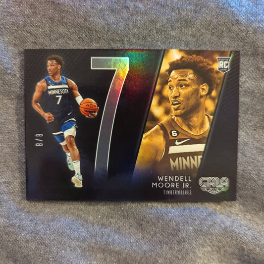 2022-2023 Panini Chronicles Gala Basketball Wendell Moore jr. /8 Rookie FRENLY BRICKS - Open 7 Days