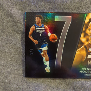 2022-2023 Panini Chronicles Gala Basketball Wendell Moore jr. /8 Rookie FRENLY BRICKS - Open 7 Days