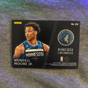 2022-2023 Panini Chronicles Gala Basketball Wendell Moore jr. /8 Rookie FRENLY BRICKS - Open 7 Days