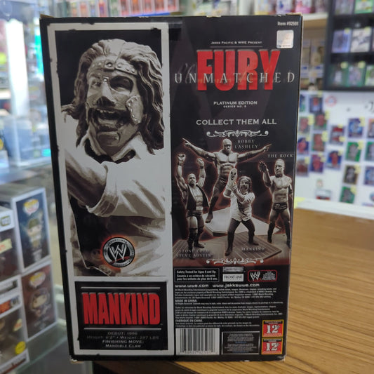 Jakks Pacific WWE FURY Unmatched Platinum Edition Series MANKIND FRENLY BRICKS - Open 7 Days