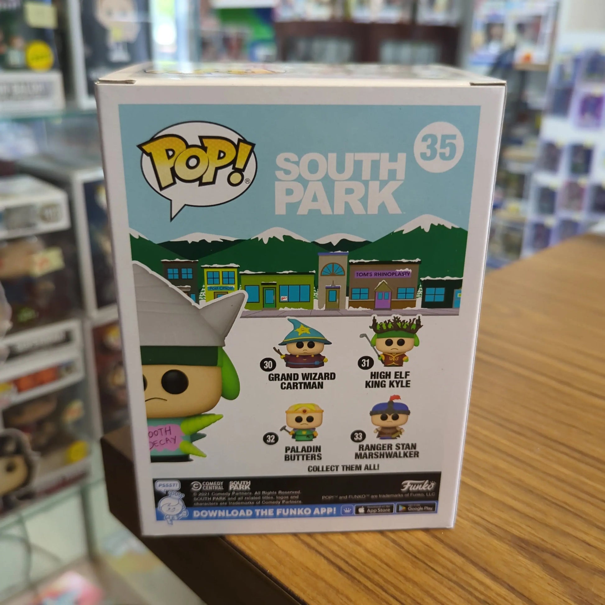 South Park - Kyle as Tooth Decay Festival of Fun 2021 US #35 Exclusive Pop! Viny FRENLY BRICKS - Open 7 Days