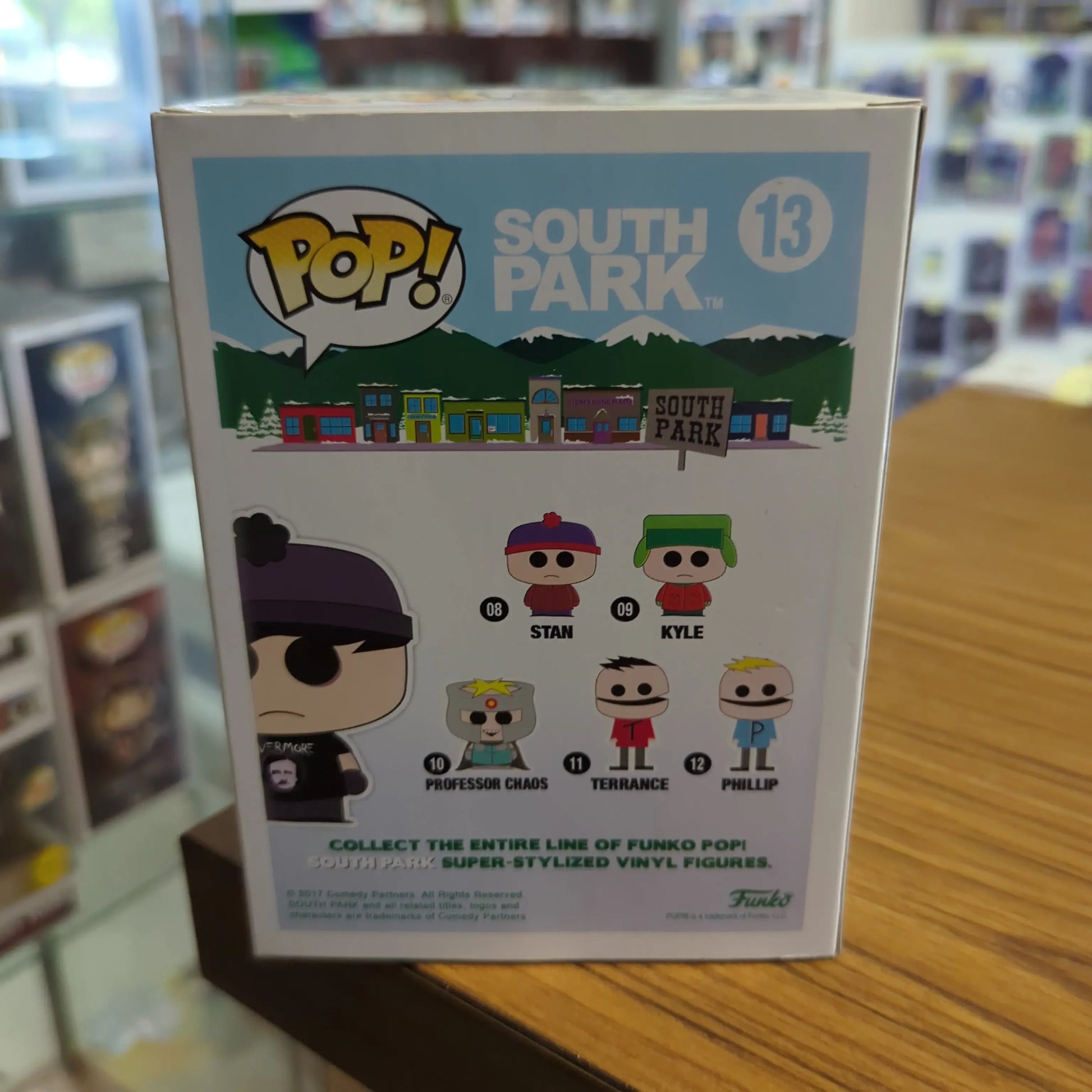 Funko Pop! Vinyl: South Park - Stan Marsh (Goth) - Hot Topic #13 FRENLY BRICKS - Open 7 Days