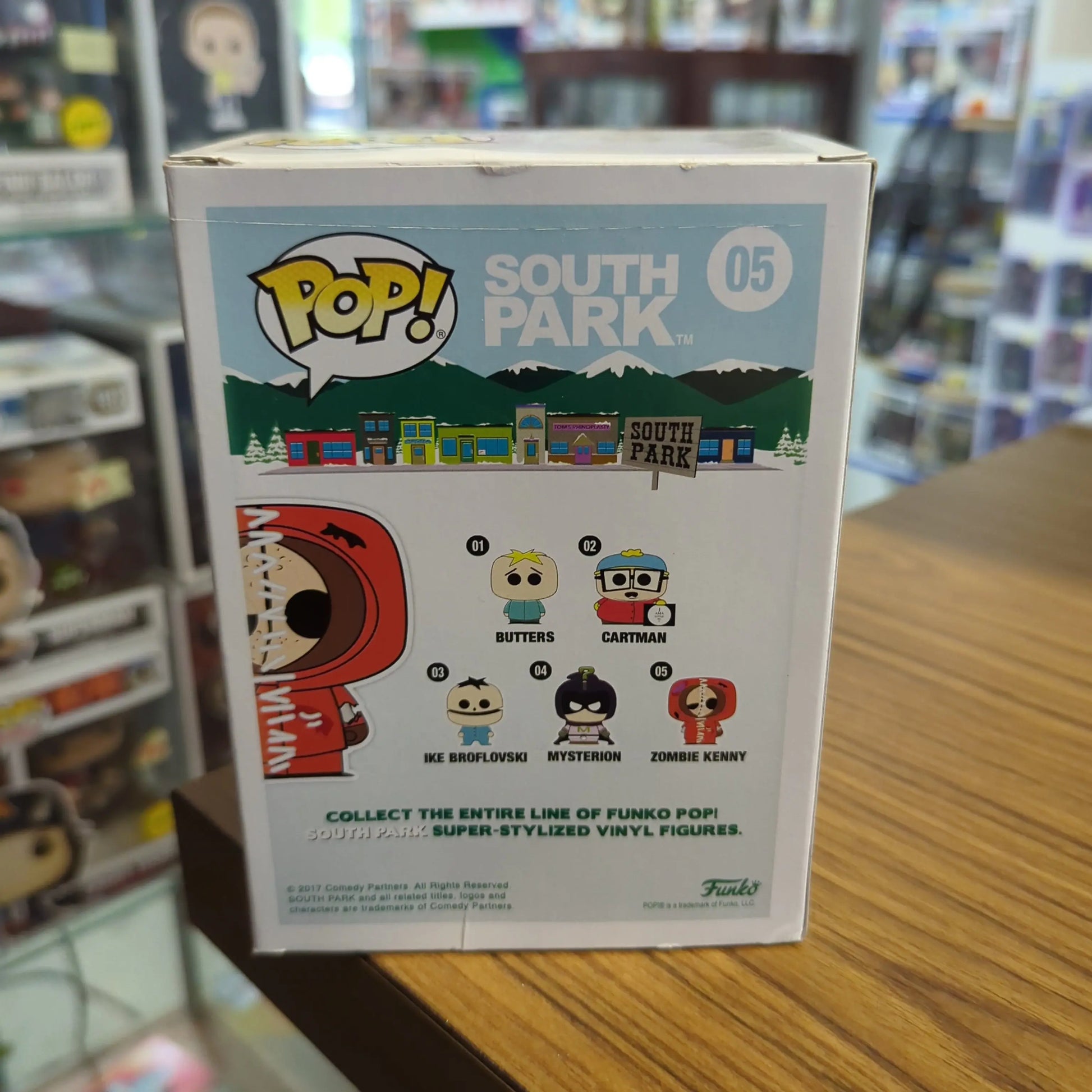 Funko Pop! Vinyl: South Park - Kenny McCormick - Hot Topic (HT) (Exclusive) #5 FRENLY BRICKS - Open 7 Days